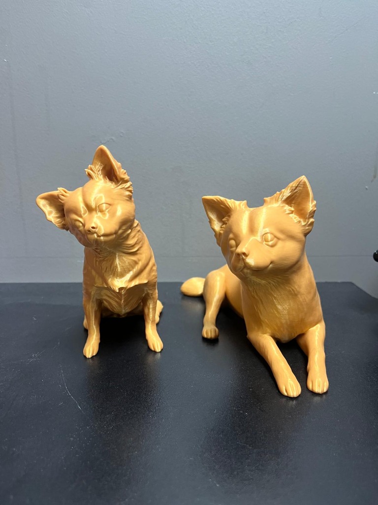 Custom 3D Dog Figurine (Personalized Pet Sculpture) — 3D printed collectibles collectible by Alycia's Studio